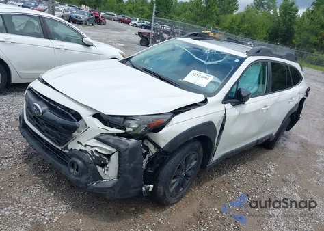 2023 Subaru Outback Onyx Edition из США, поврежденный, VIN 4S4BTALC6P3106517